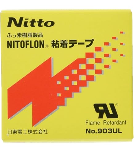 Nitto ニトフロン 粘着テープ No.903UL ニトフロンテープ No.903UL（厚0.13mm×幅19mm）